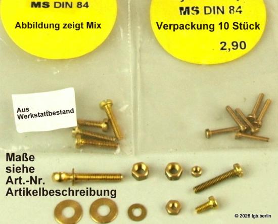 MS Muttern M 3 - 10 Stück