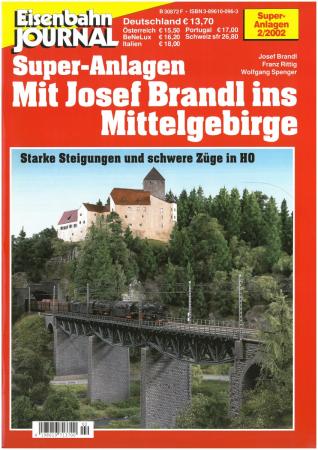 Eisenbahnjournal - Super-Anlagen Mit Josef Brandl ins Mittelgebirge