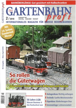 Gartenbahn profi Heft 02/2018