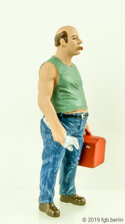 American Diorama Sam mit Werkzeugkiste