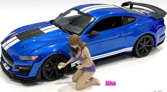 American Diorama Autowäsche Alisa