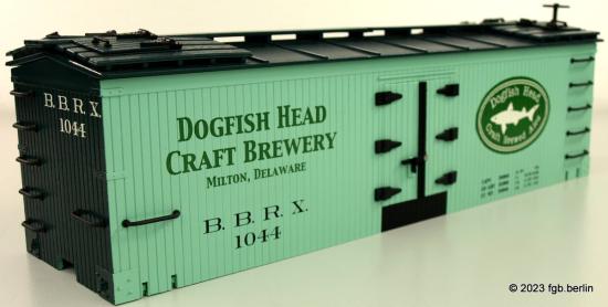 Bachmann Kühlwagenkasten (Reefer) Dogfish Head Craft Brewery