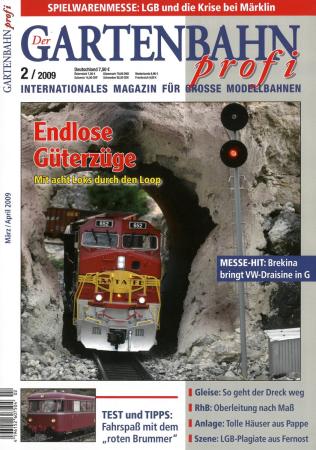 Gartenbahn profi Heft 02/2009