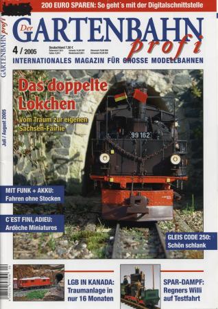 Gartenbahn profi Heft 04/2005