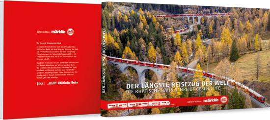 Modelleisenbahn Buch Weltrekord RhB