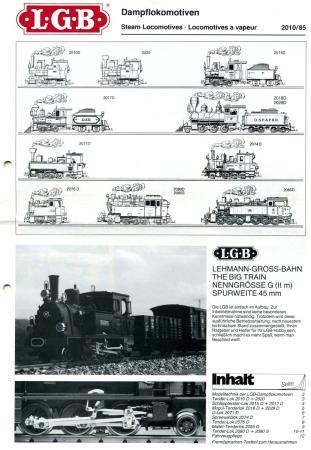 LGB Bedienungsanleitung V3 für ältere Dampflokomotiven