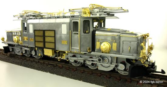 LGB RhB Elektrolokomotive Ge 6/6 I 414 "Metall-Technologie"