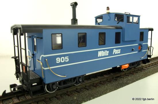 LGB 4071 White Pass - Güterzug-Begleitwagen (Caboose)