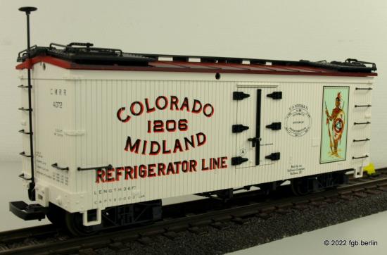 LGB Refrigerator Car Colorado Midland