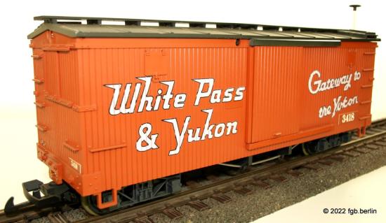 LGB 4167 Boxcar WP&Y