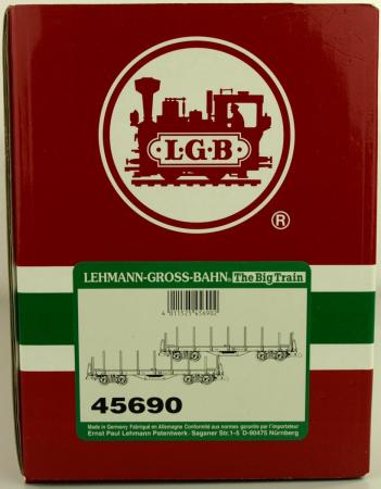 LGB Leerkarton Rungenwagen-Set  4-achsig