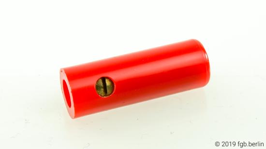 LGB Anschlußstecker rot 4 mm