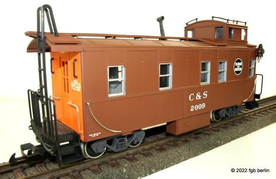 LGB C&S - Güterzug-Begleitwagen (Caboose)