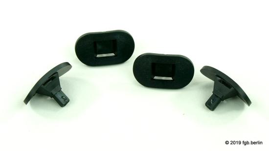 LGB Lokpuffer oval, schwarz - eckige Aufnahme