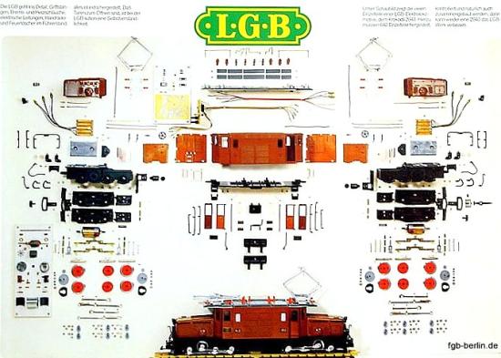 Treibstangen für LGB Lokomotiven - Spur G