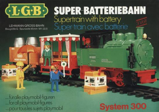 LGB Broschüre Batteriebahn