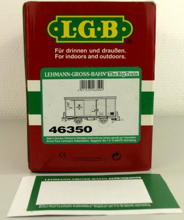 LGB Leerkarton Güterwagen 46350