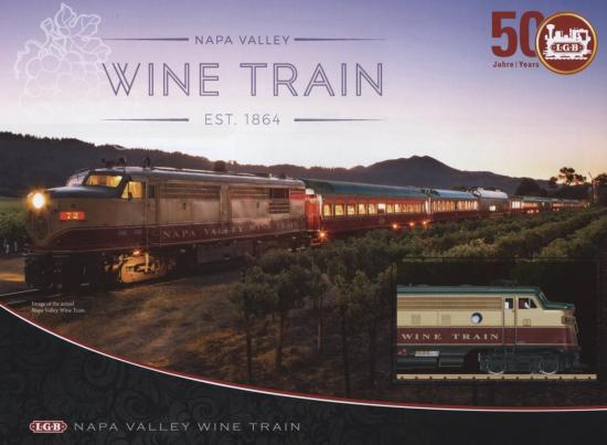 LGB Broschüre Napa Valley Wine Train