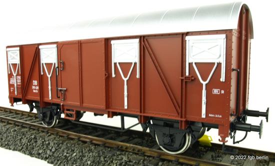 Modelbouw Boerman gedeckter Güterwagen DB Gms54
