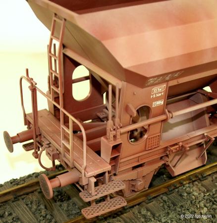 Modelbouw Boerman DR Fcs Schotterwagen 21 50 645 2295-0 - gealtert