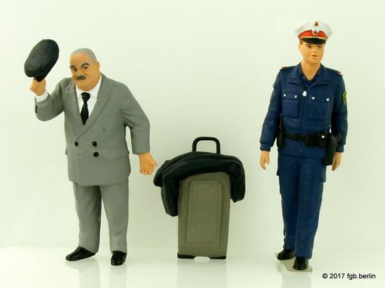 Preiser Reisender, Polizistin, Österreich