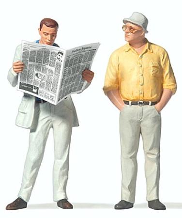 Preview: Preiser 45079 Zeitungsleser, Passant