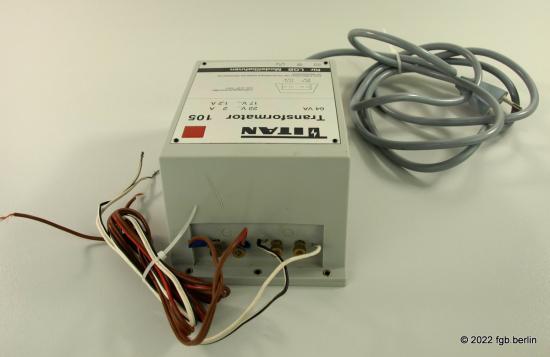 Titan Netzgerät Typ 105, 3,2 Ampere
