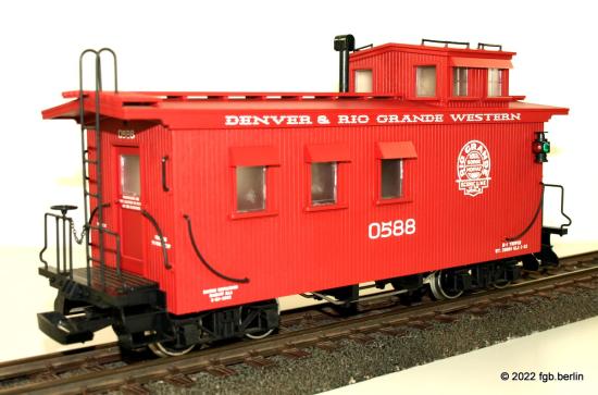 USA Trains Caboose DRGW