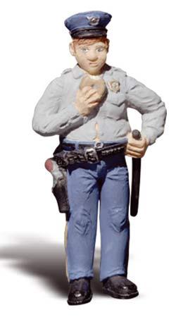Woodland Scenics Polizist mit Donut