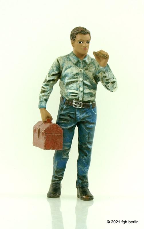 American Diorama Mechaniker Larry