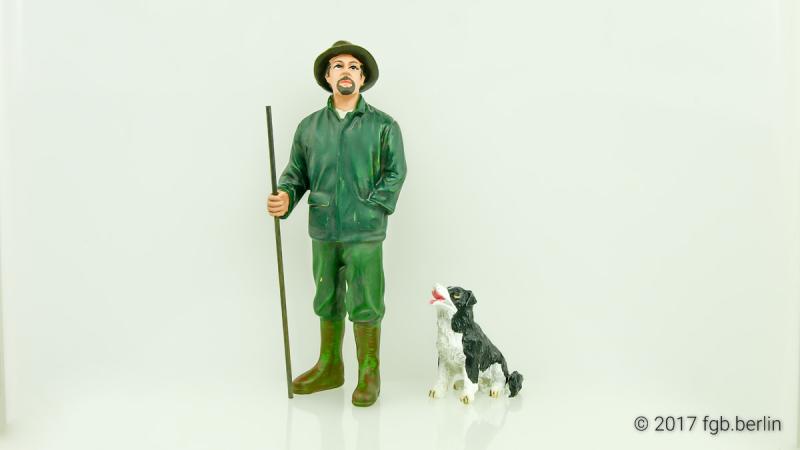 American Diorama Patrick mit Hund