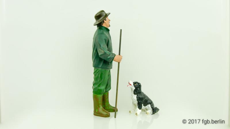 American Diorama Patrick mit Hund