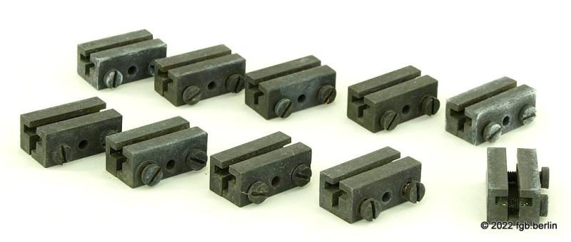 Baumann schraubbare Schienenverbinder, 2-teilig