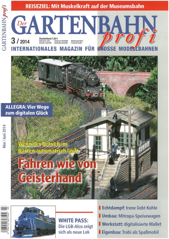 Gartenbahn profi Heft 03/2014