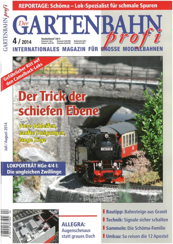 Gartenbahn profi Heft 04/2014