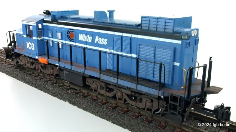 LGB Alco White Pass, Digital mfx mit Sound