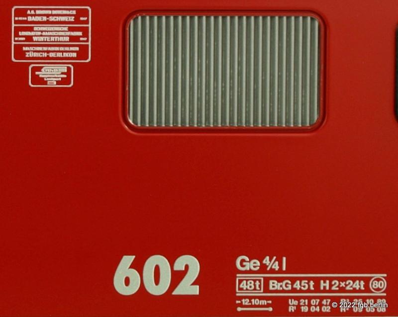 LGB RhB Elektrolok Ge 4/4 I - 602
