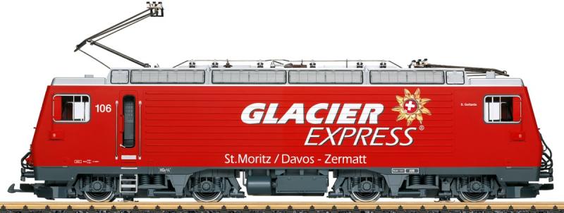 LGB MGB Elektrolokomotive HGe 4/4 II Glacier Express