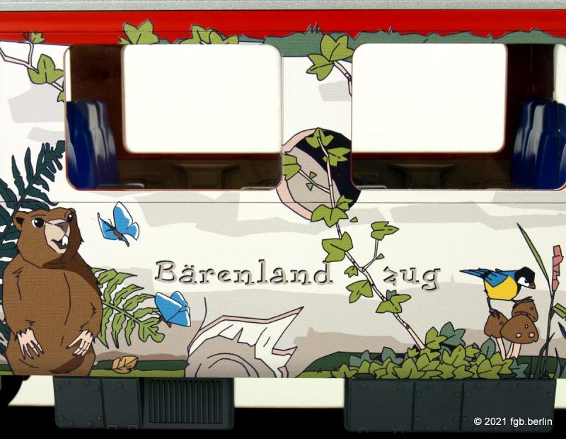 LGB RhB Schnellzugwagen 2. Klasse - Bärenland
