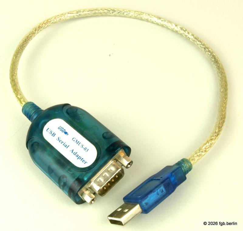Massoth USB/Seriell Adapter Kabel