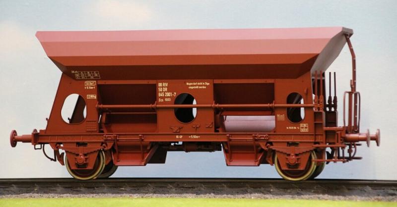 Modelbouw Boerman DR/HSB Fcs Schotterwagen 00 50 645 2140-3