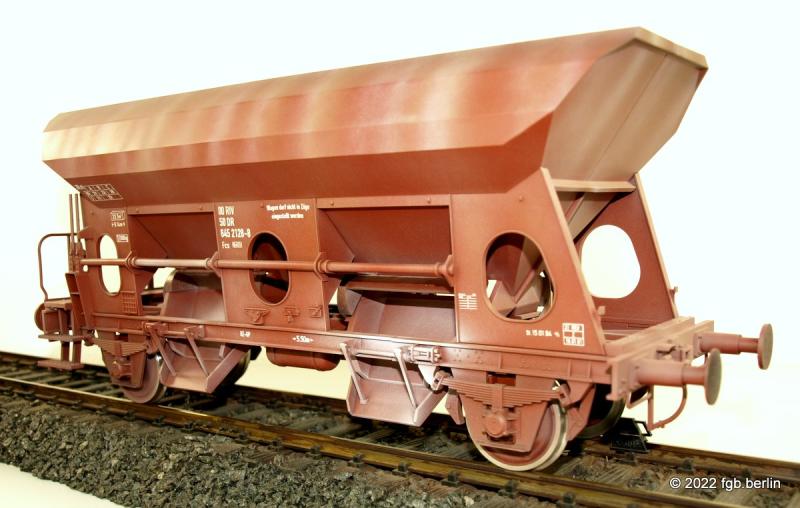 Modelbouw Boerman DR/HSB Fcs Schotterwagen 00 50 645 2001-7
