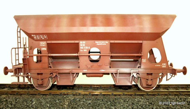 Modelbouw Boerman DR Fcs Schotterwagen 21 50 645 2295-0 - gealtert