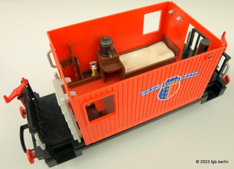 Playmobil Caboose Güterzugbegleitwagen