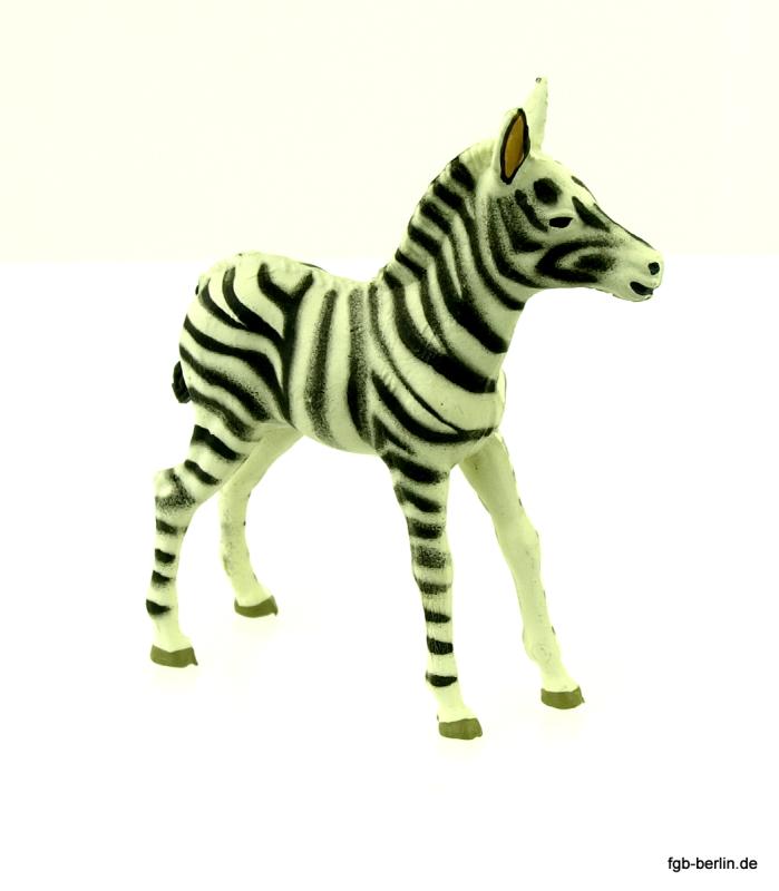 Preiser Elastolin Zebrafohlen